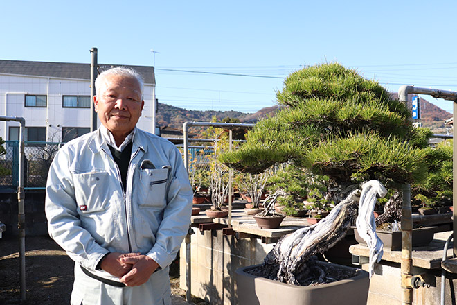 感性を磨いて作風を高める 出上吉洸園 高松盆栽